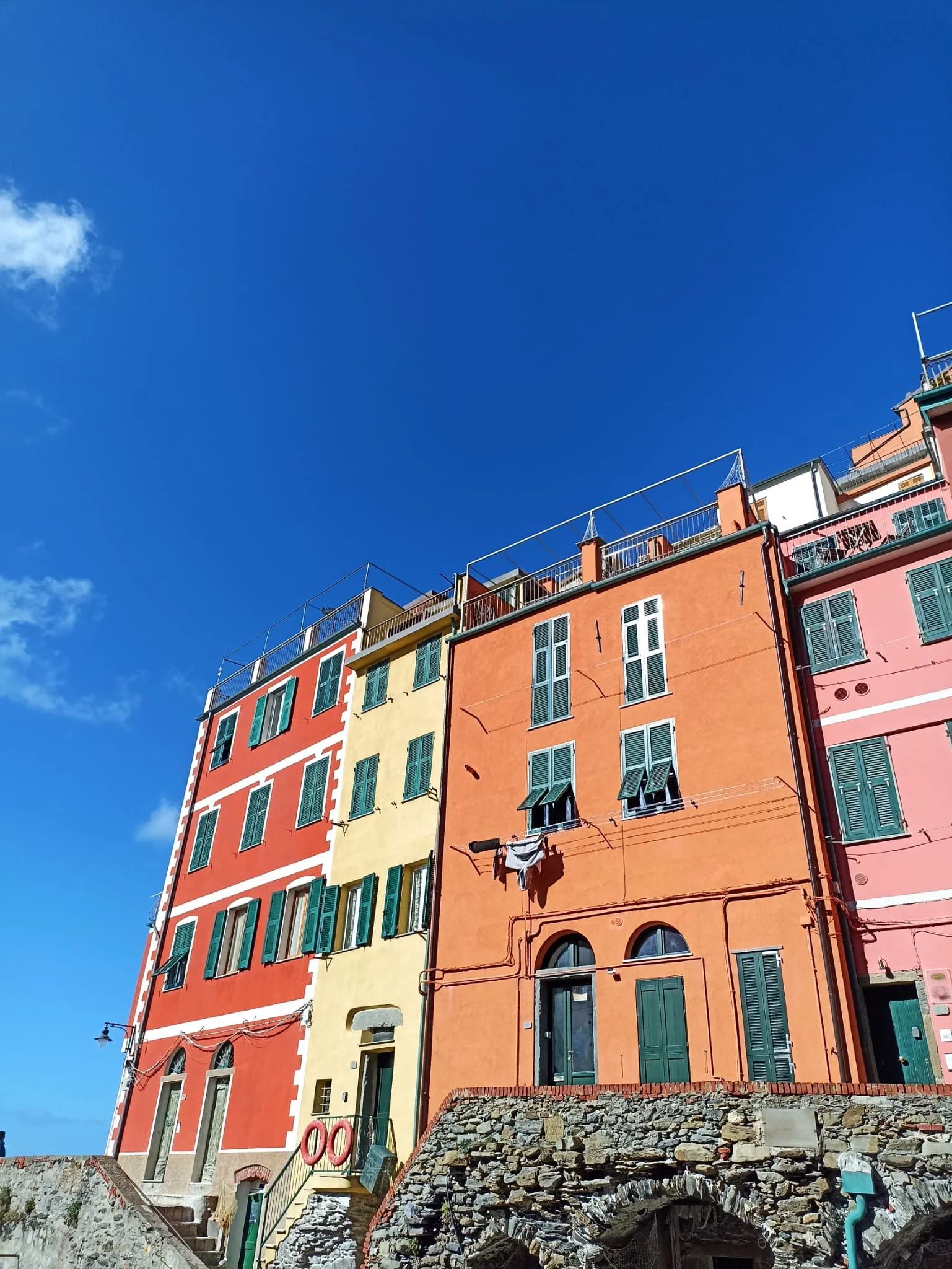 Maisons colorées d'Italie